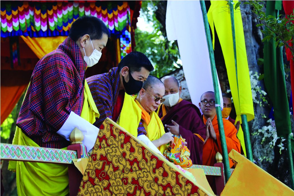Pur-Threl of HH the late Je Thrizur held in Punakha
