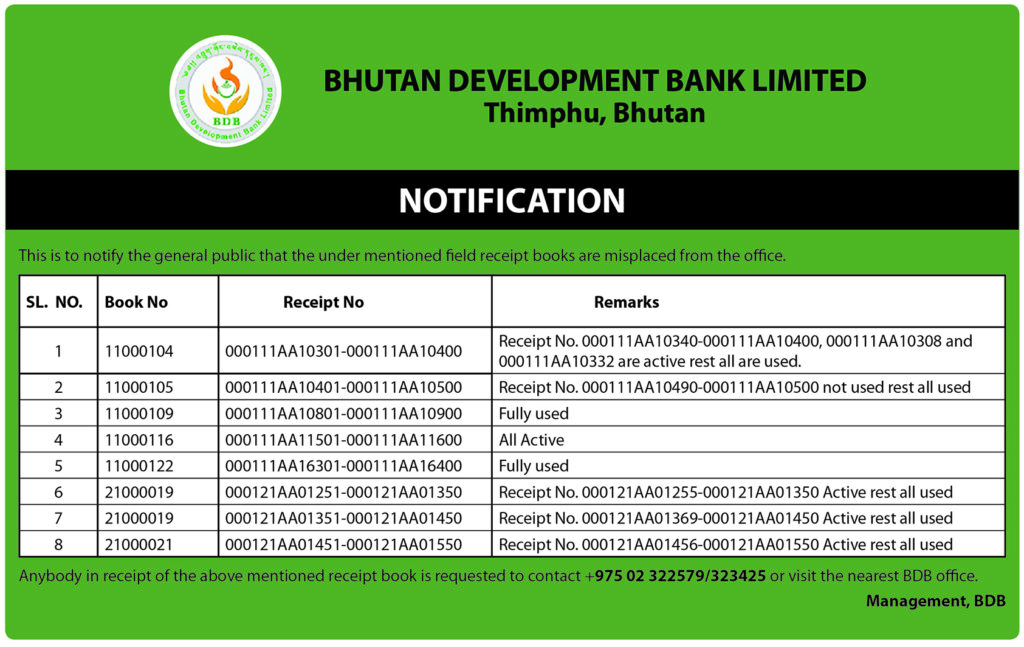 Bhutan Development Bank Limited