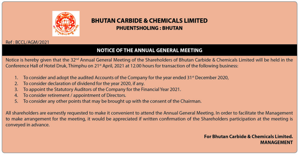 Bhutan Carbide & Chemicals Limited