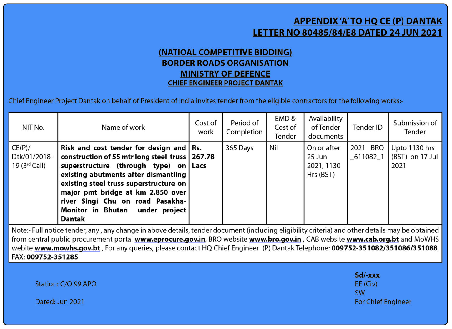 Border Roads Organisation
