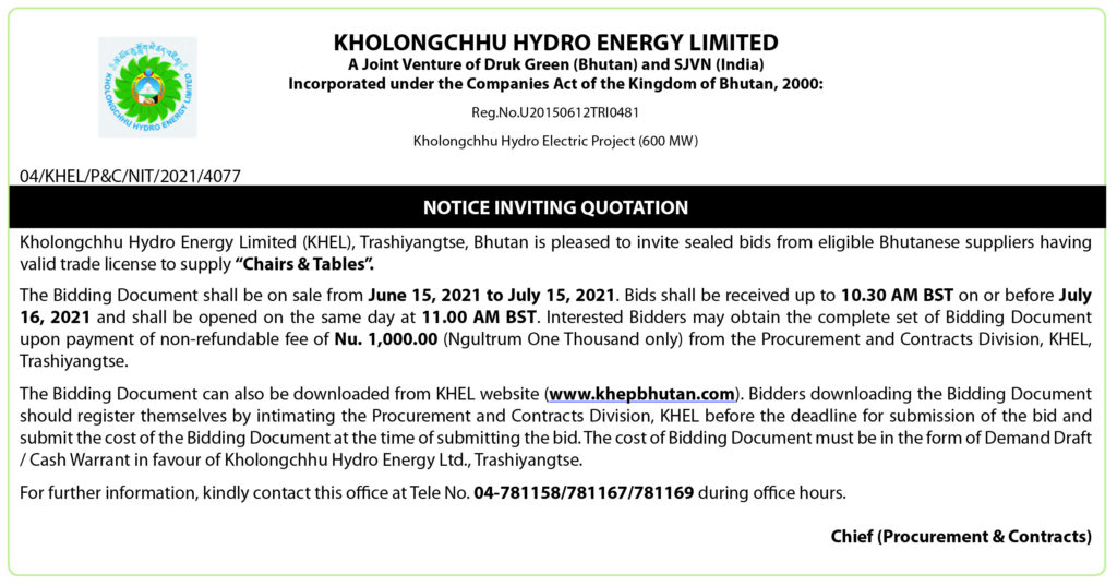 Kholongchhu Hydro Energy Limited