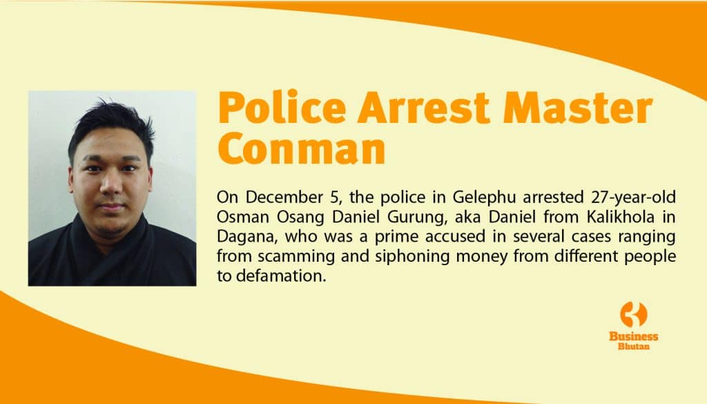 Police Arrest Master Conman