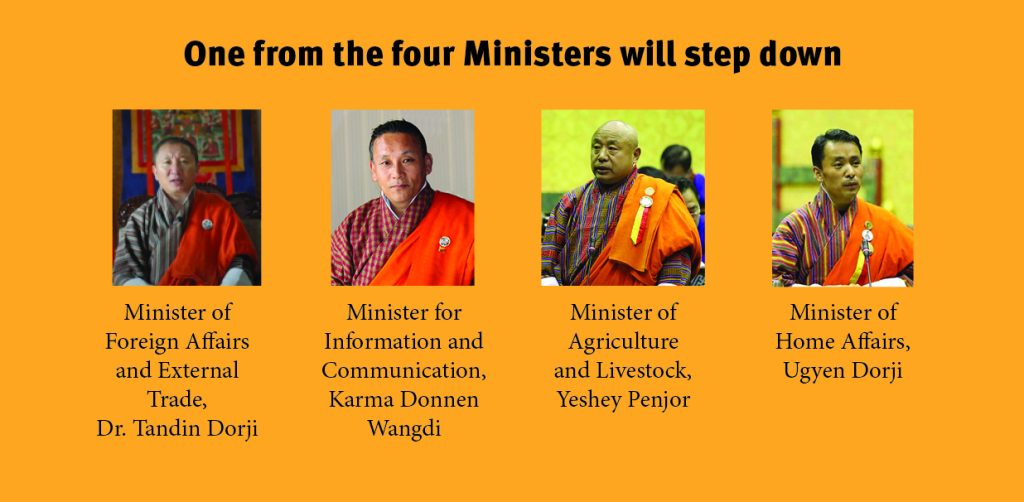 Govt yet to decide which minister will step-down