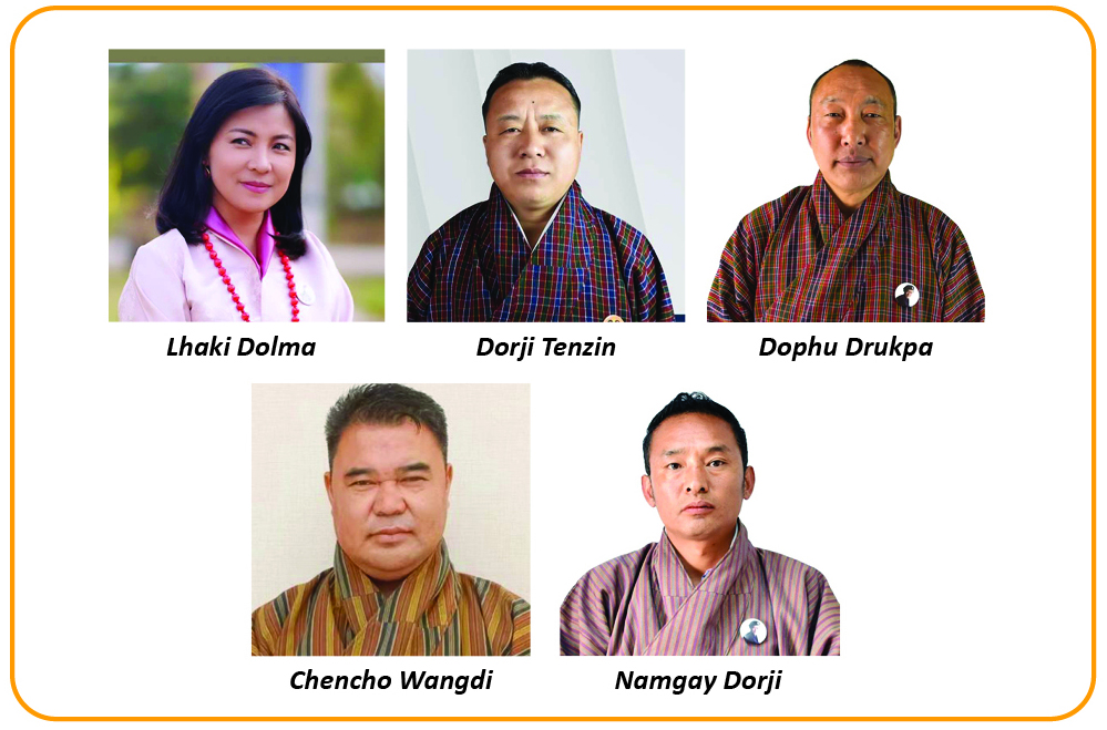 <strong>Five candidates to contest for Punakha NC election </strong>   