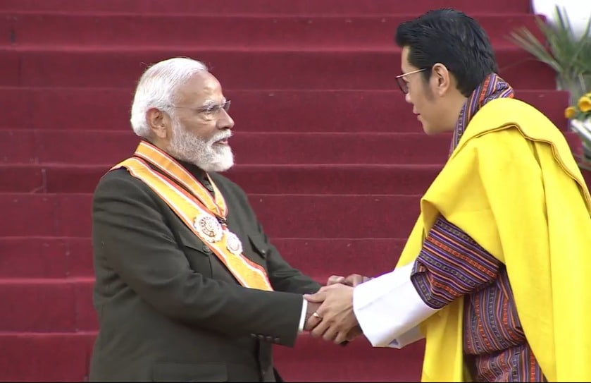 What does the visit of Indian Prime Minister to Bhutan mean for the two countries?
