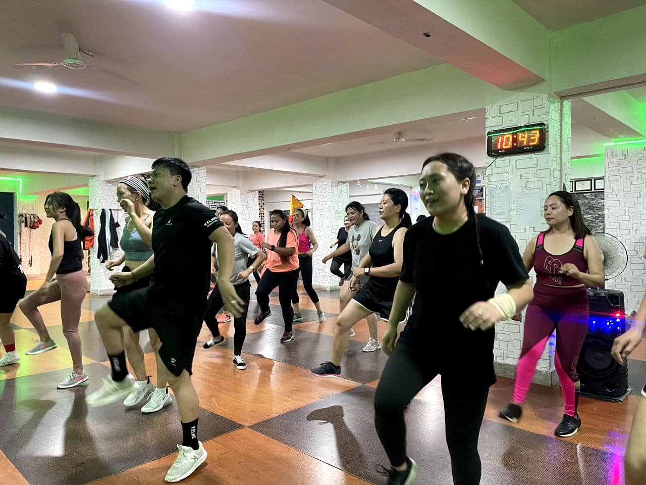 Zumba’ing to the tunes of Druk Jackons