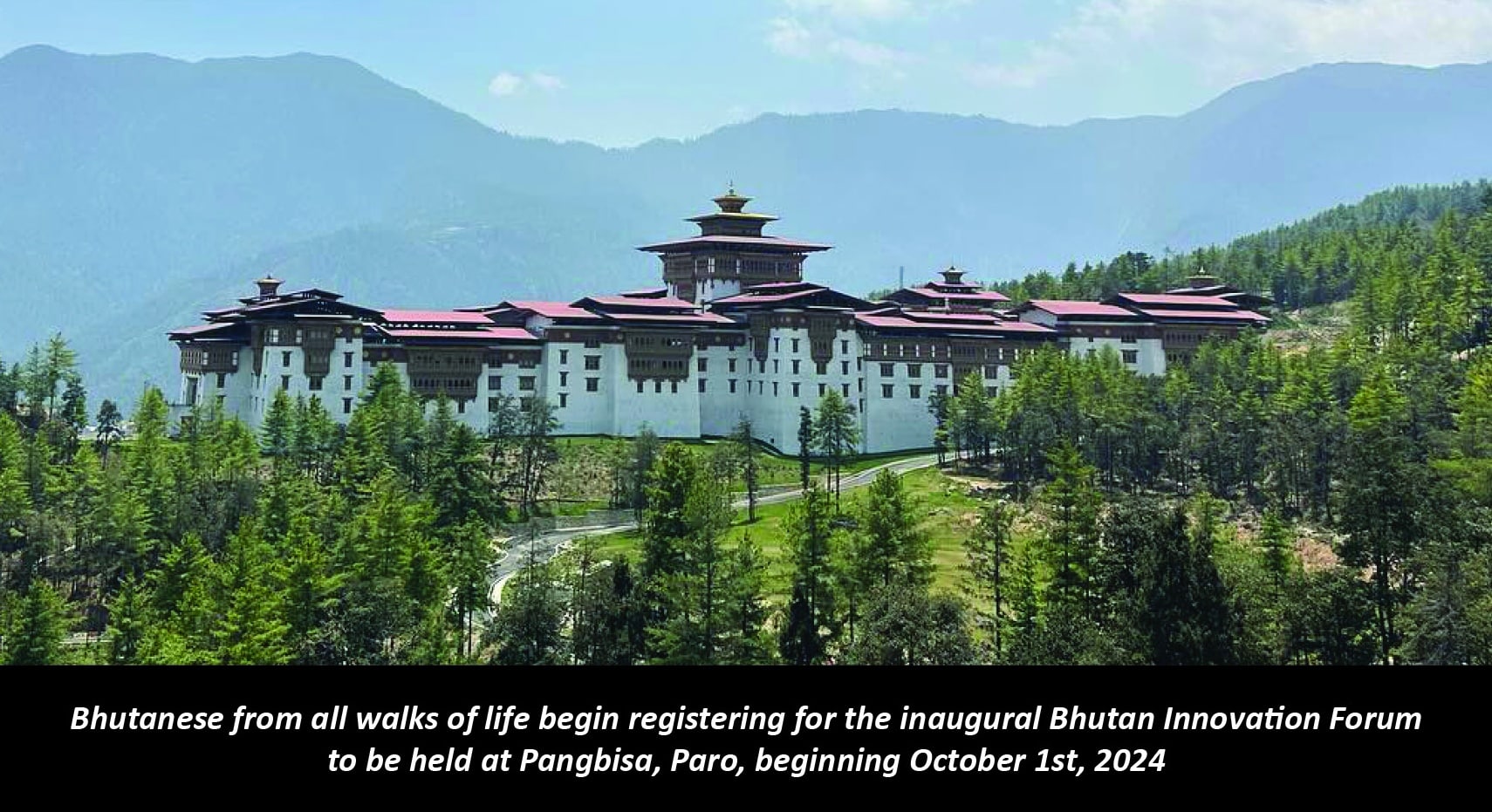 400 plus Bhutanese register for Bhutan Innovation Forum within 2 days