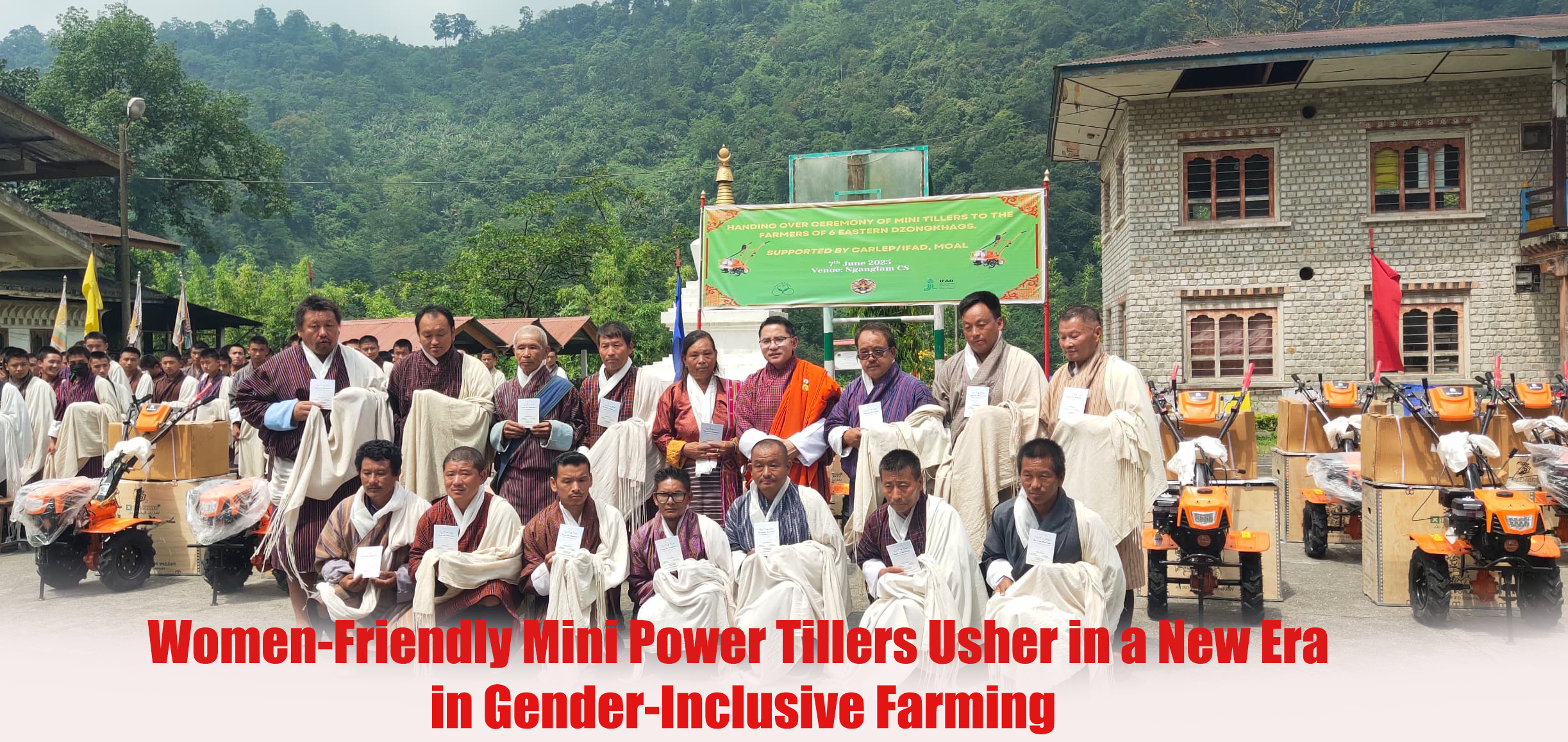 Women-Friendly Mini Power Tillers Usher in a New Era in Gender-Inclusive Farming