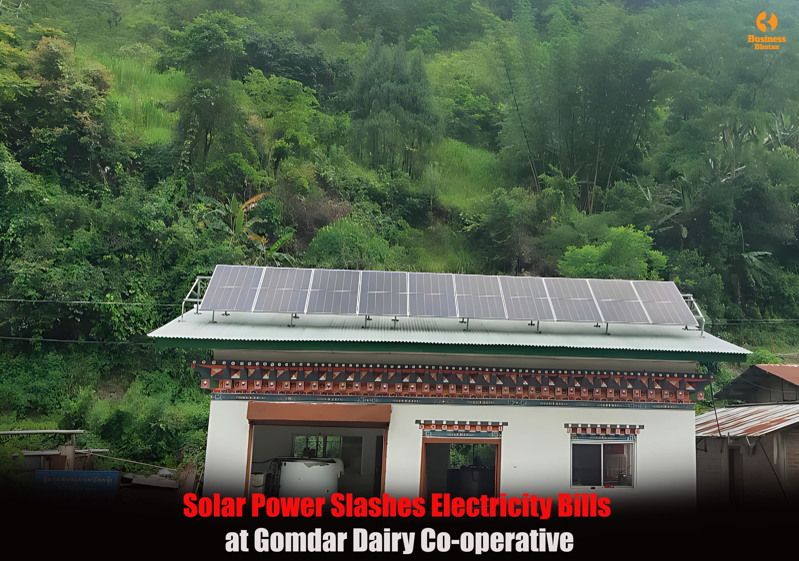 Solar Power Slashes Electricity Bills at Gomdar Dairy Co-operative