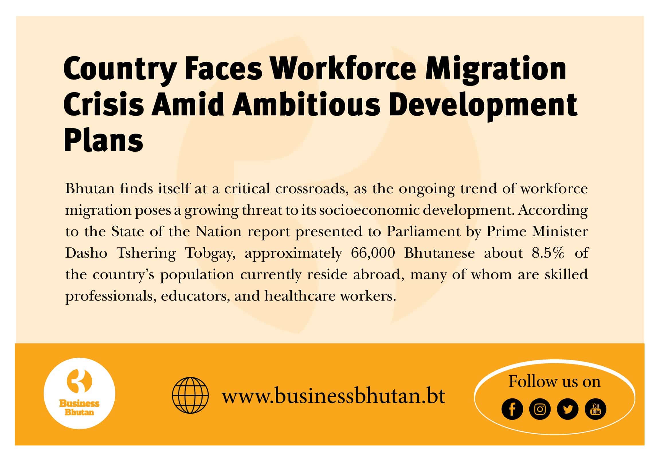 Country Faces Workforce Migration Crisis Amid Ambitious Development Plans