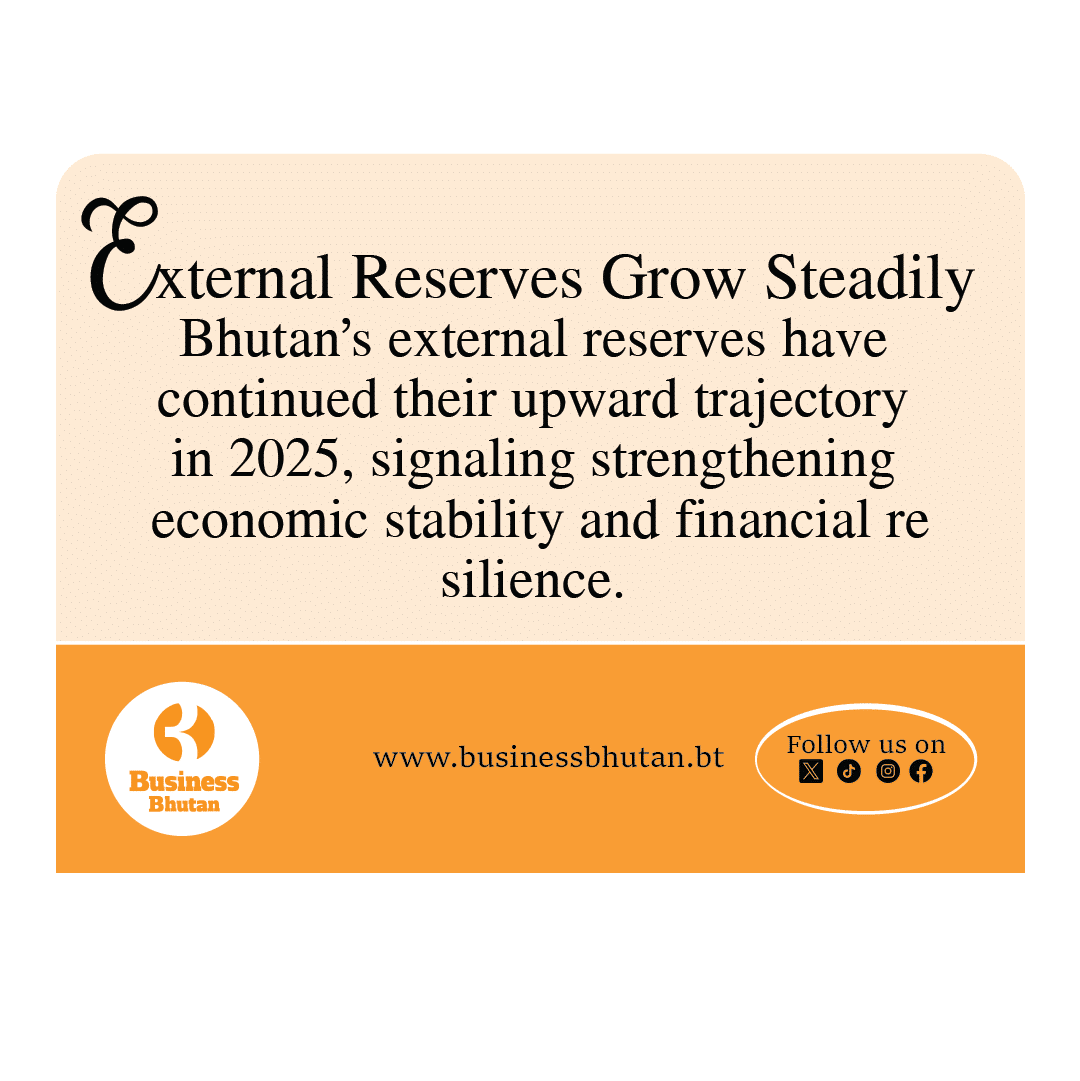 External Reserves Grow Steadily