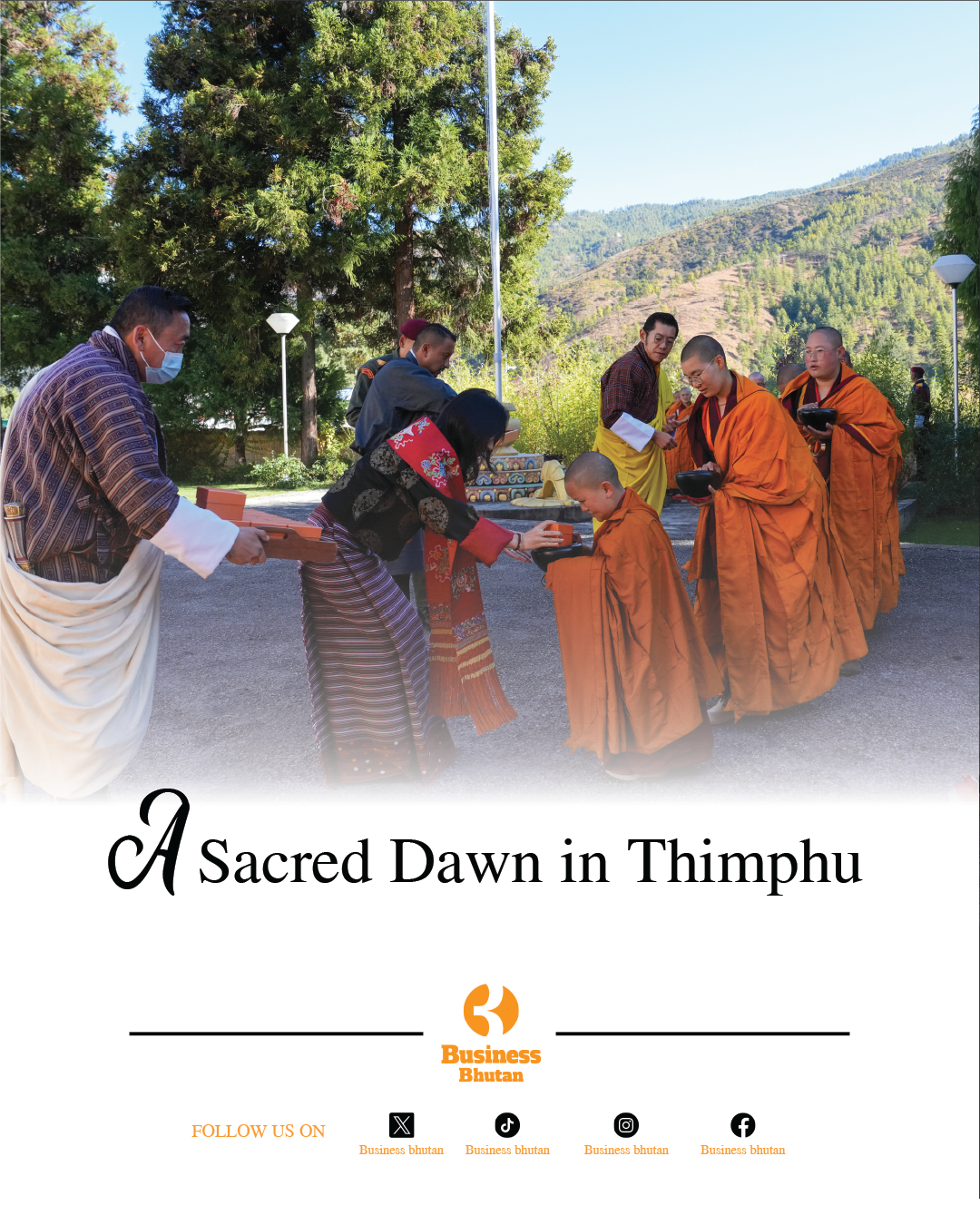 A Sacred Dawn in Thimphu