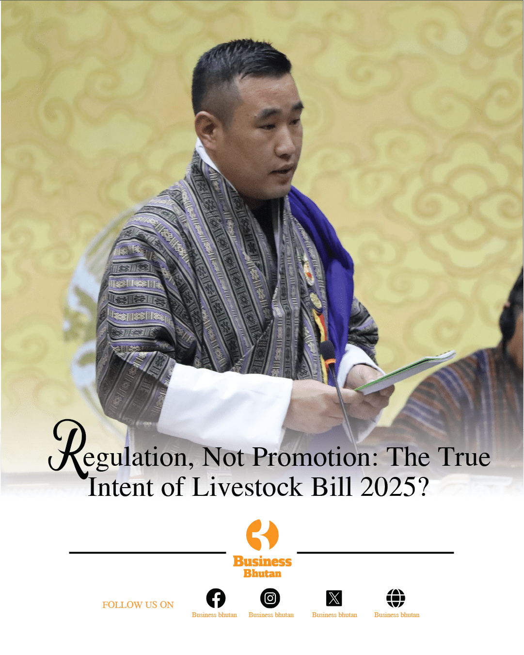 Regulation, Not Promotion: The True Intent of Livestock Bill 2025? Regulation, Not Promotion: The True Intent of Livestock Bill 2025?