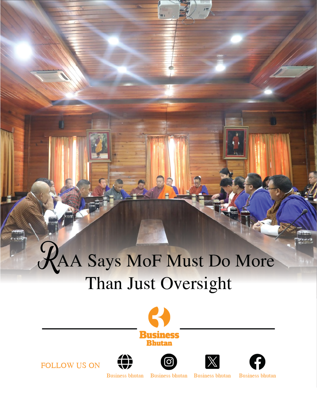 RAA Says MoF Must Do More Than Just Oversight
