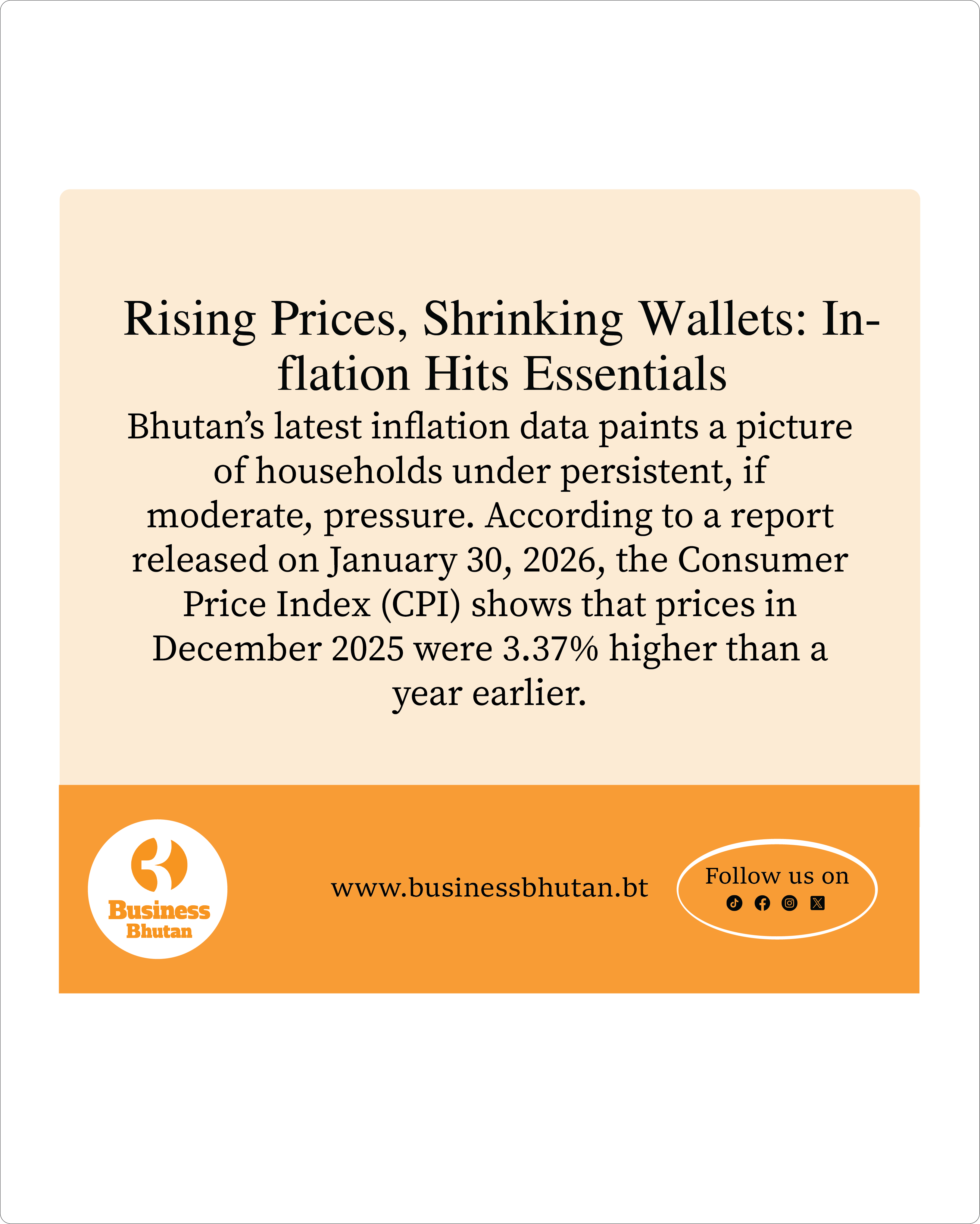 Rising Prices, Shrinking Wallets: Inflation Hits Essentials