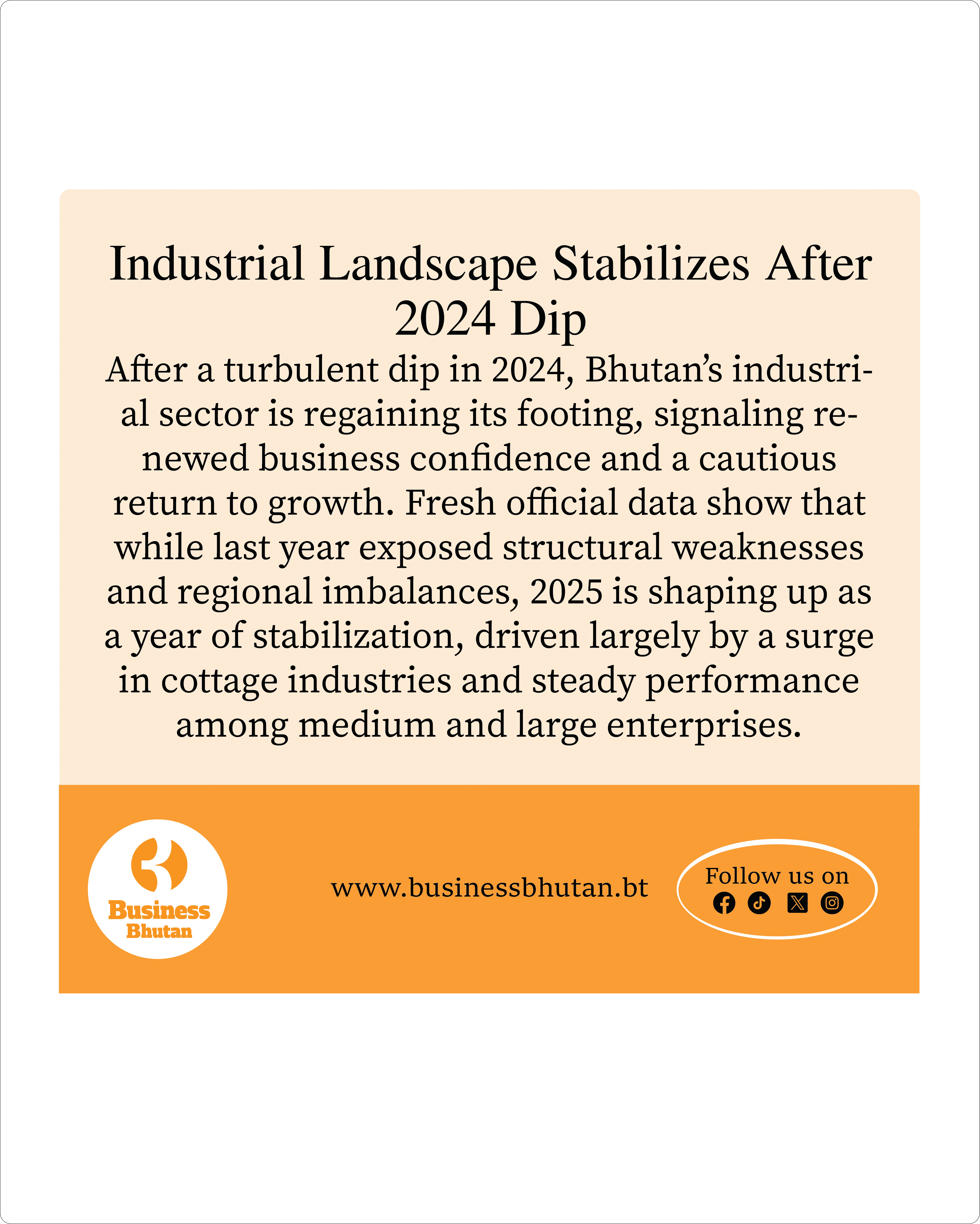 Industrial Landscape Stabilizes After 2024 Dip
