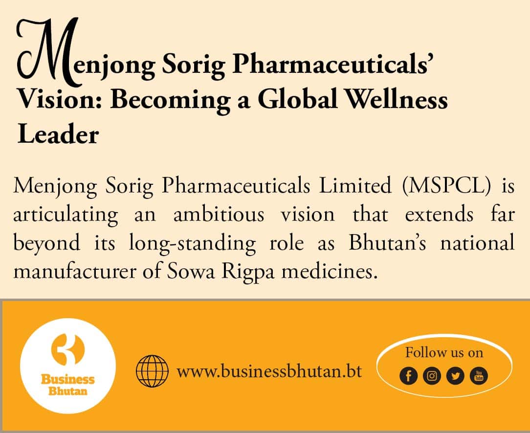 Menjong Sorig Pharmaceuticals’ Vision: Becoming a Global Wellness Leader Menjong Sorig Pharmaceuticals’ Vision: Becoming a Global Wellness Leader