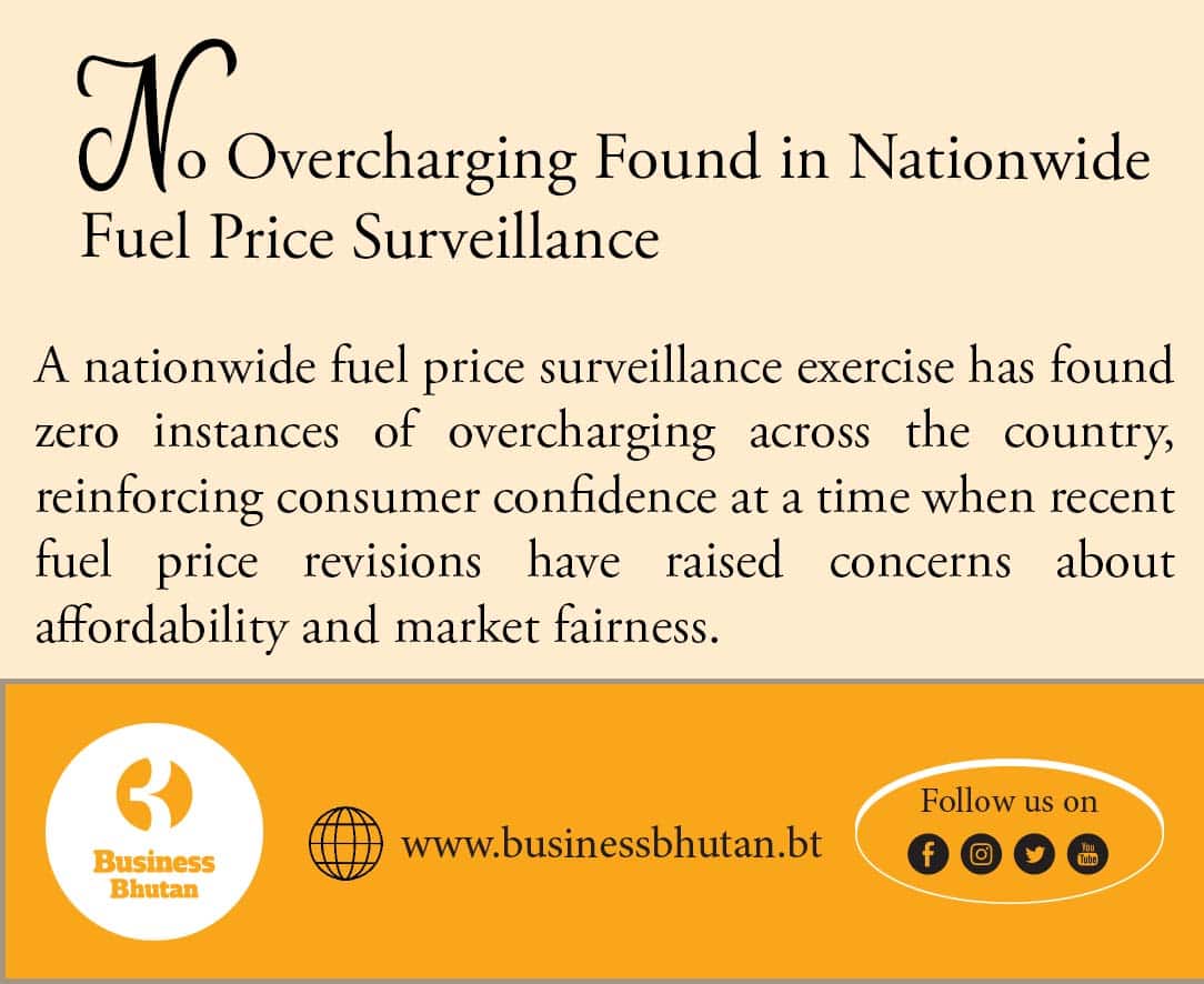 No Overcharging Found in Nationwide Fuel Price Surveillance