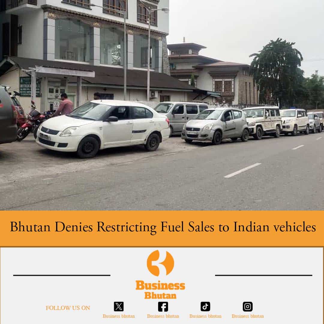 Bhutan Denies Restricting Fuel Sales to Indian vehicles