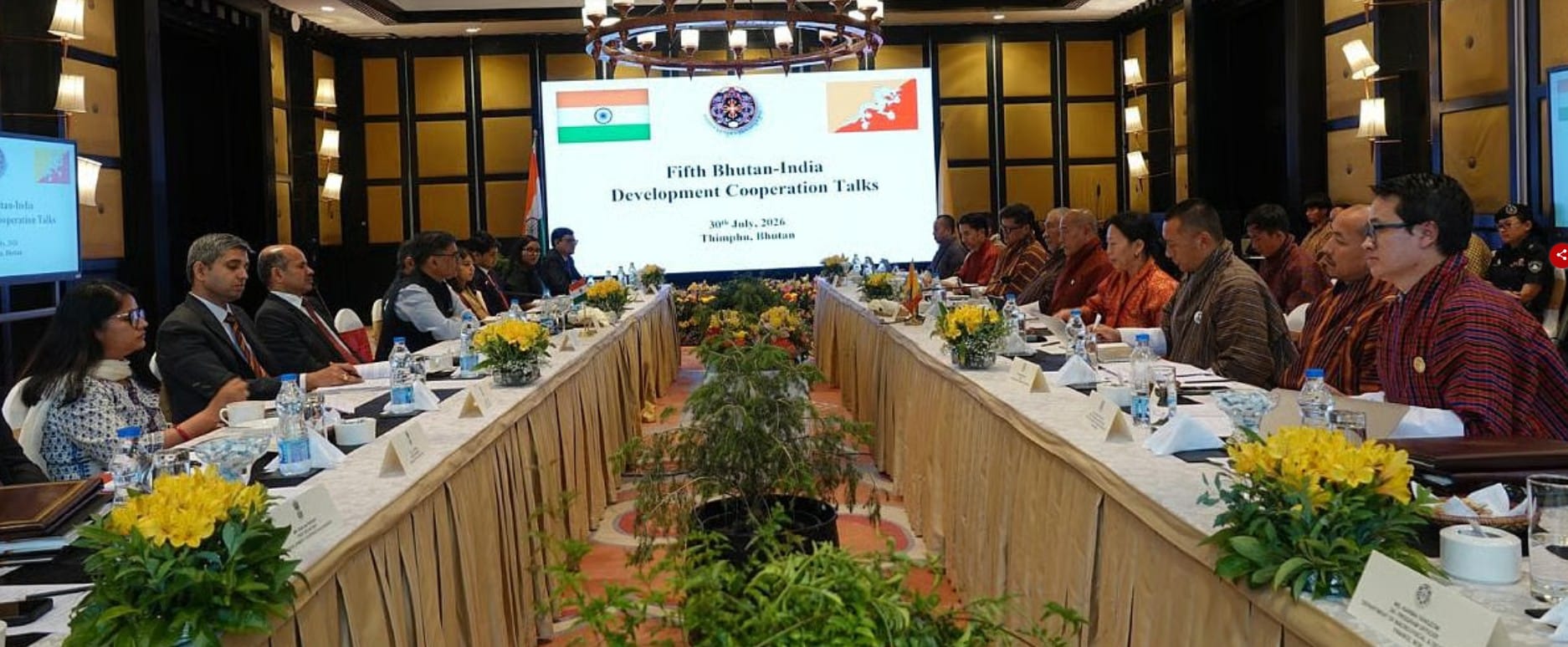 India, Bhutan Approve 12 New Development Projects Worth Nu. 3.32 Billion, Sign Nu. 40 Billion Credit Line India, Bhutan Approve 12 New Development Projects Worth Nu. 3.32 Billion, Sign Nu. 40 Billion Credit Line