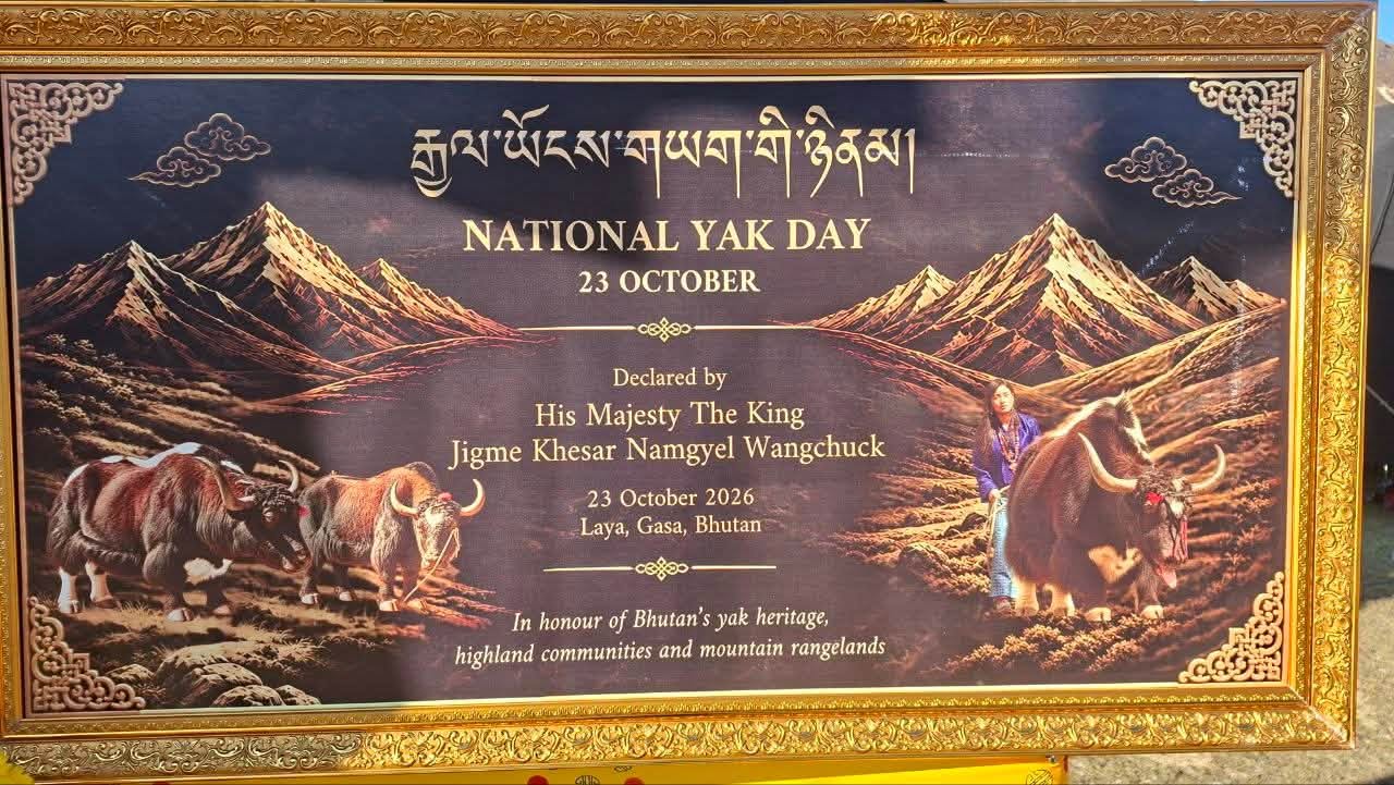His Majesty Declares National Yak Day, Launches Himalayan Herders’ Network